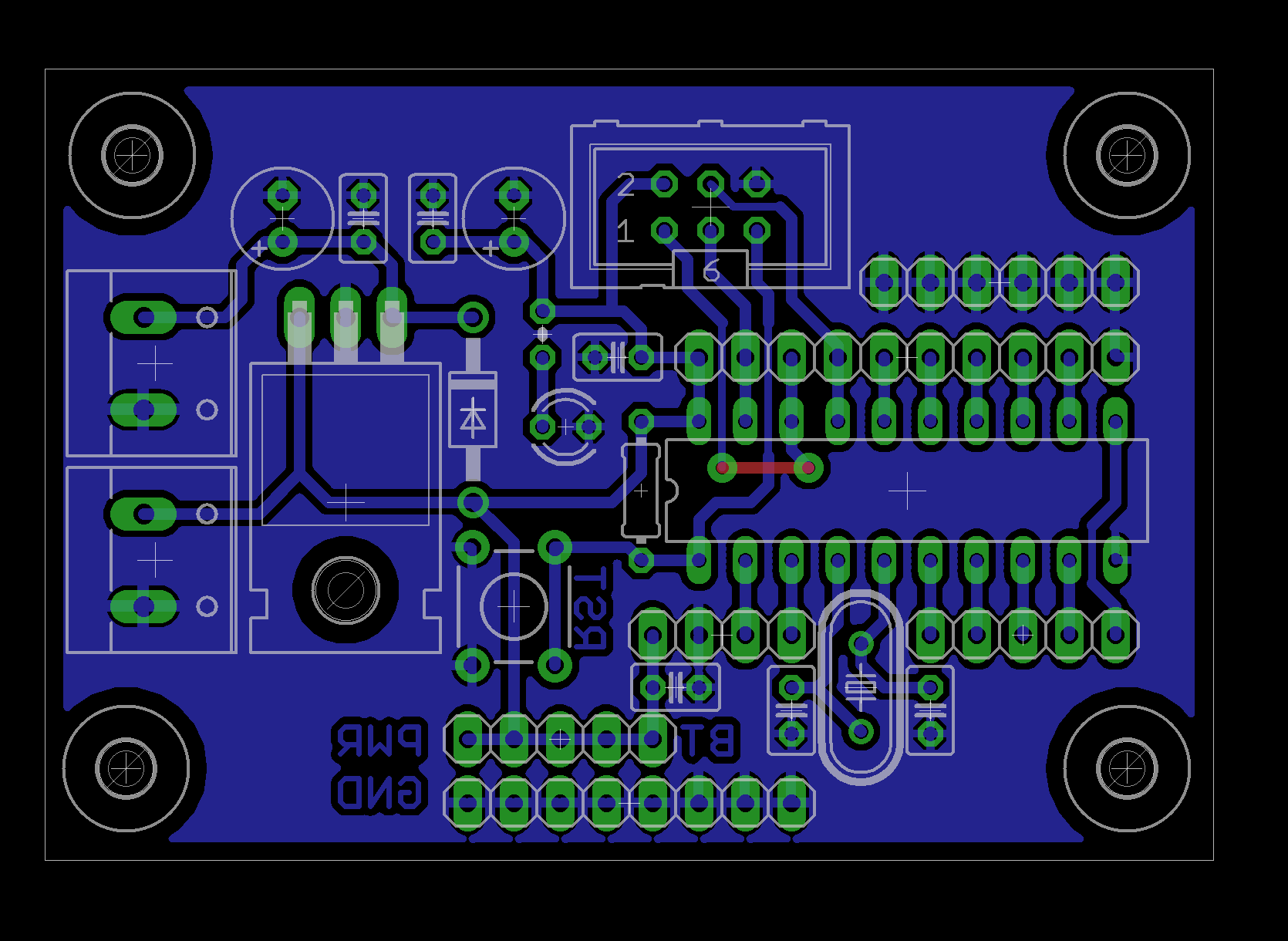 ATTiny2313 layout